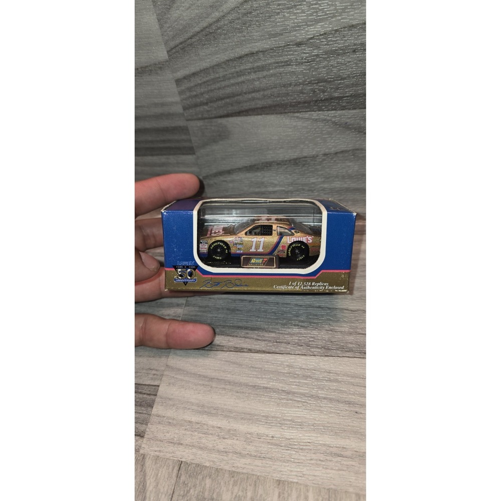 BRETT BODINE #11 LOWE'S GOLD 1996 NASCAR 1/64 REVELL DIECAST CAR 12,528 MADE